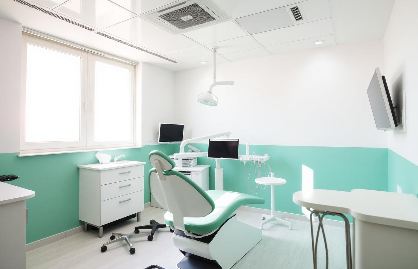A clean, calming treatment room